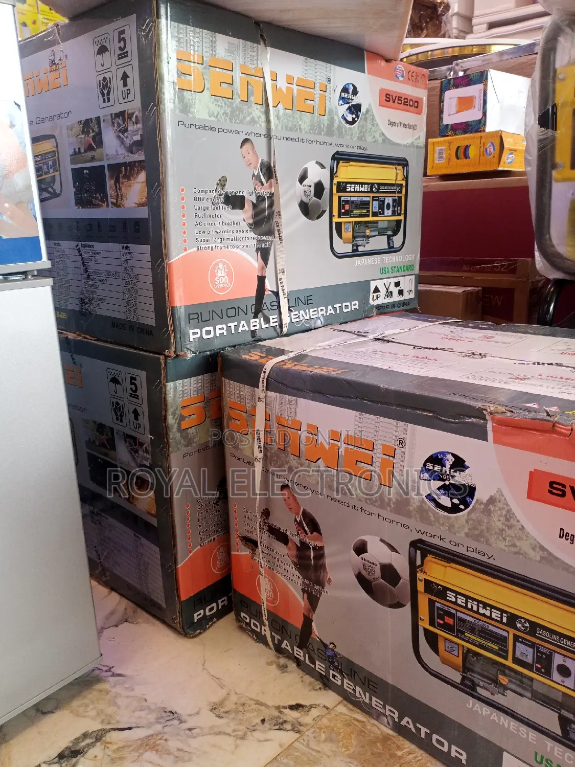 Powerful Senwei 2.2KVA Manual Start Generator-Sv5200