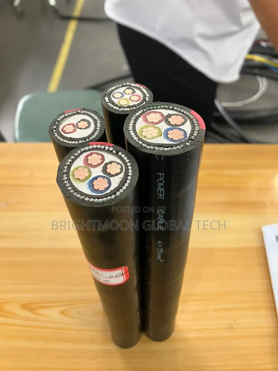 35mm 4core NOCACO Nigeria PVC SWA PVC Armoured Cable 