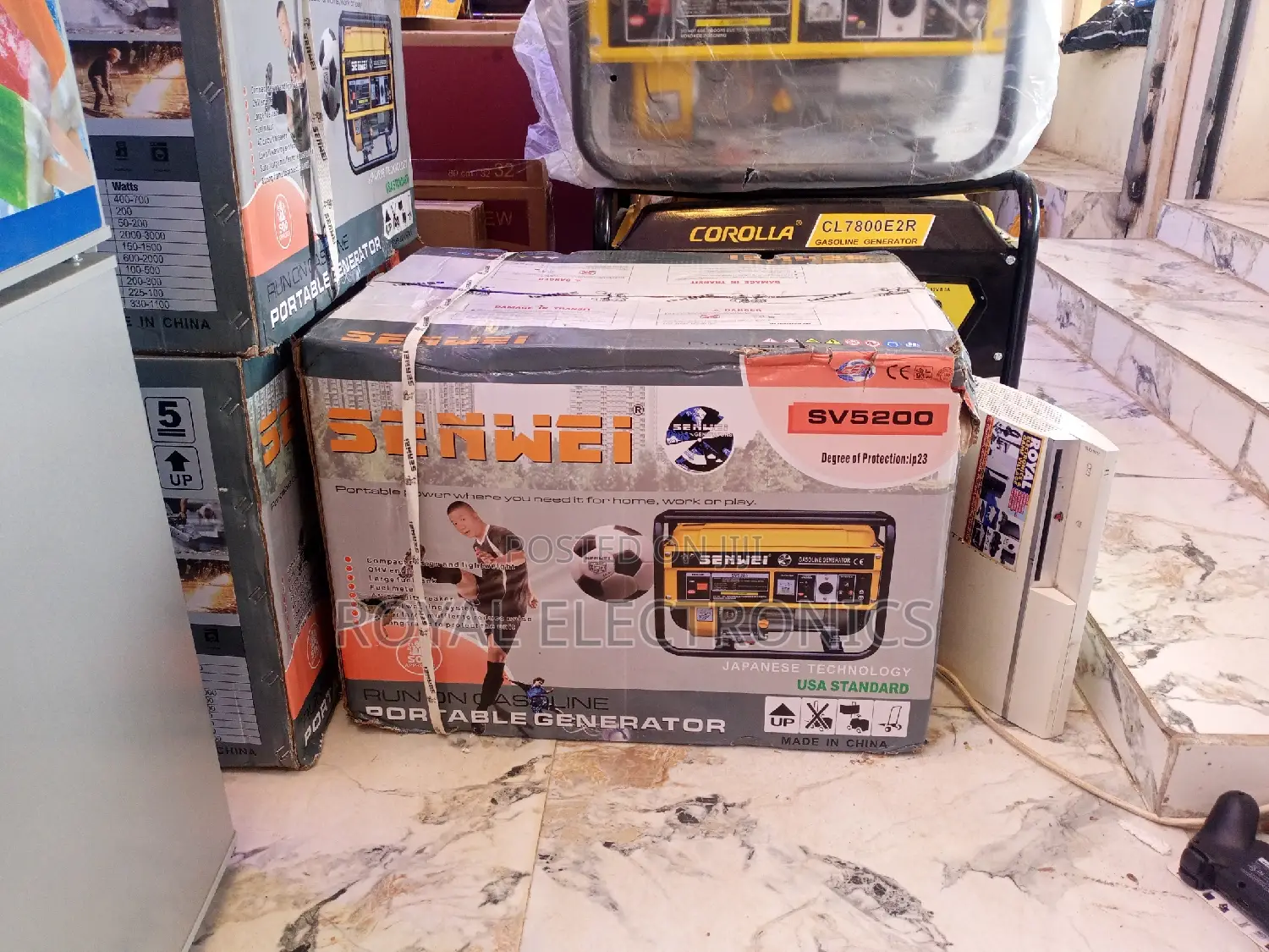 Premium New Senwei 2.2KVA Manual Start Generator-Sv5200