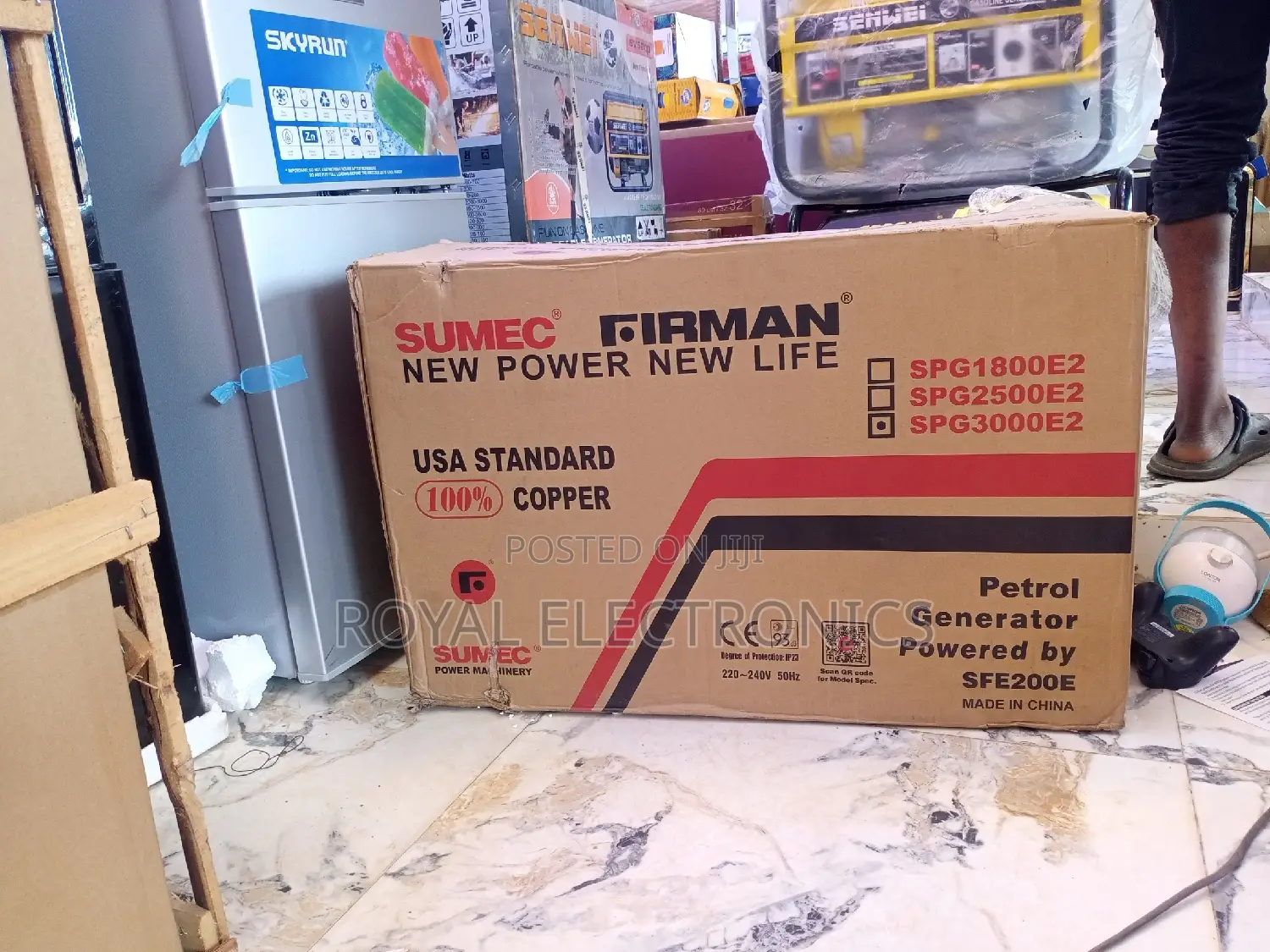 Great Quality Sumec Firman 3kva Key Start Generator