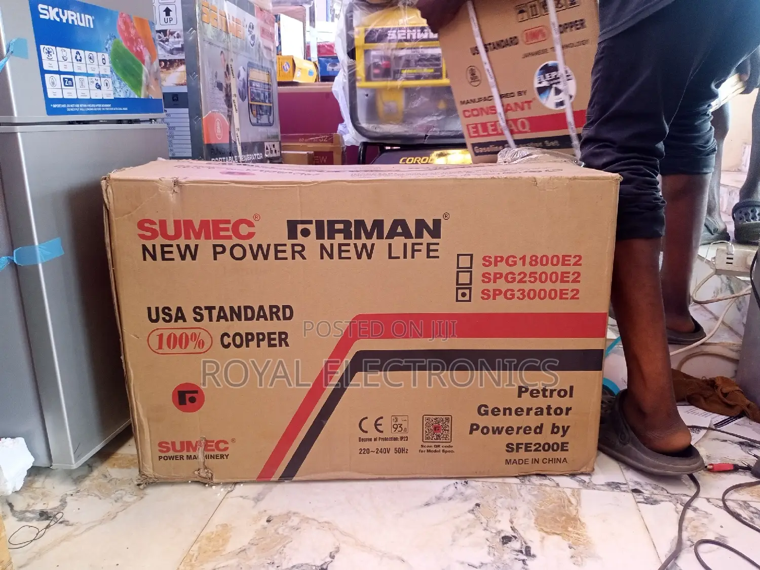 Great Quality Sumec Firman 3kva Key Start Generator