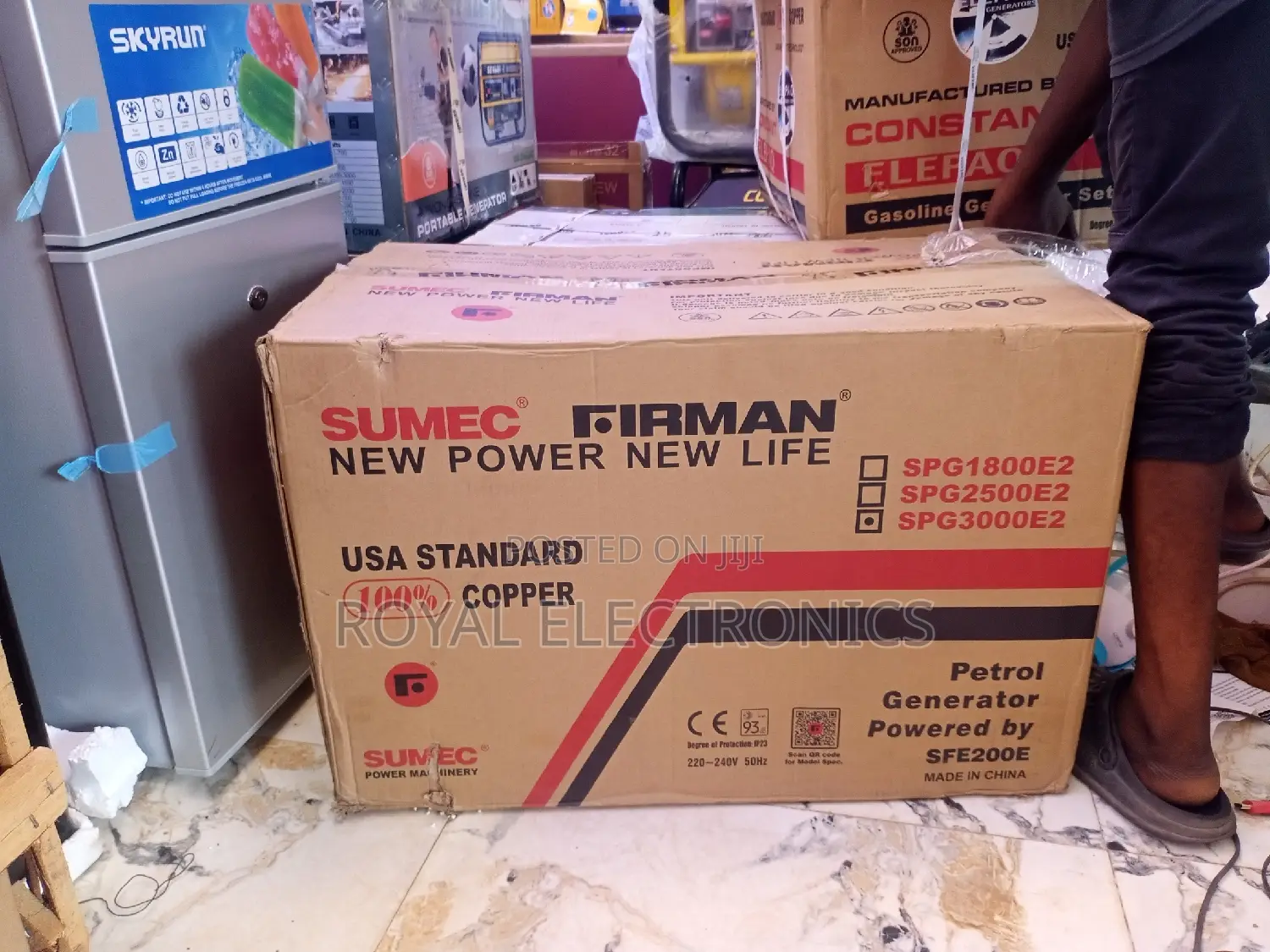 Original Sumec Firman 3kva Key Start Generator - SPG3000E2
