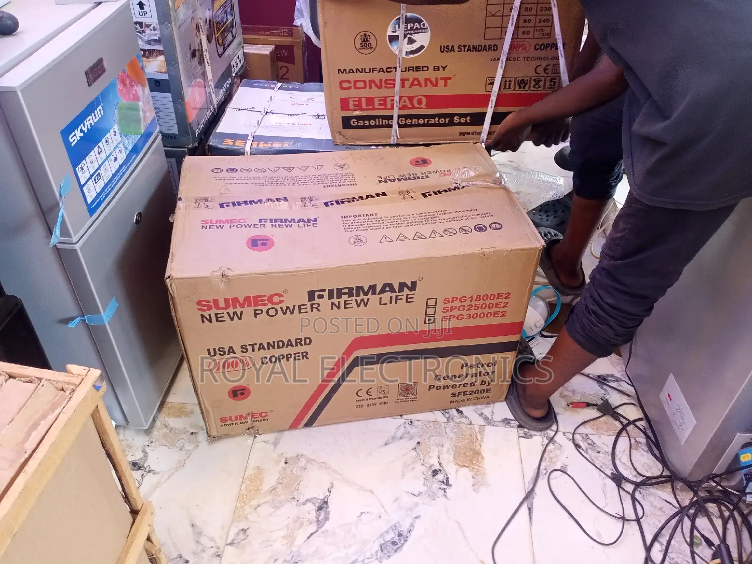 Original Sumec Firman 3kva Key Start Generator - SPG3000E2