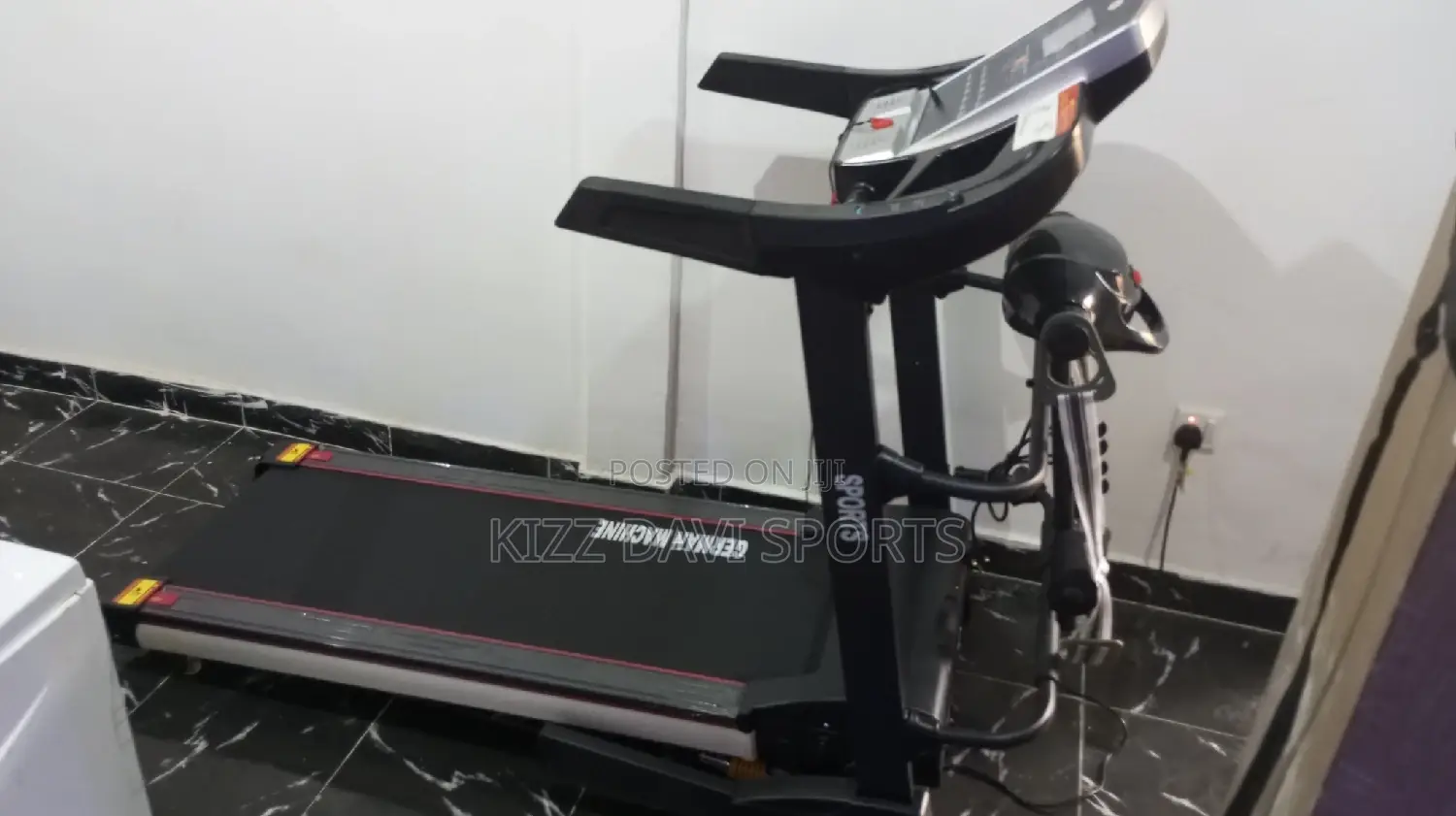 3 Hp Treadmill With Massage and Usb German Machine