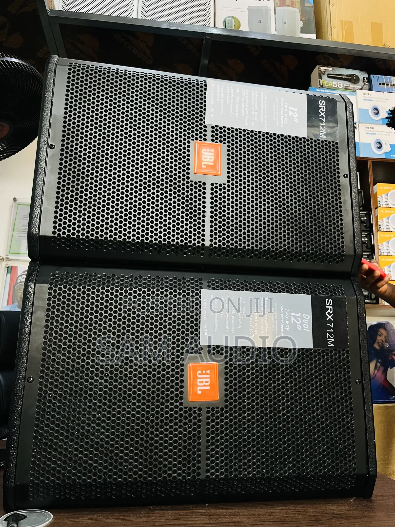 JBL 12 Inch Monitor Speaker (Black)