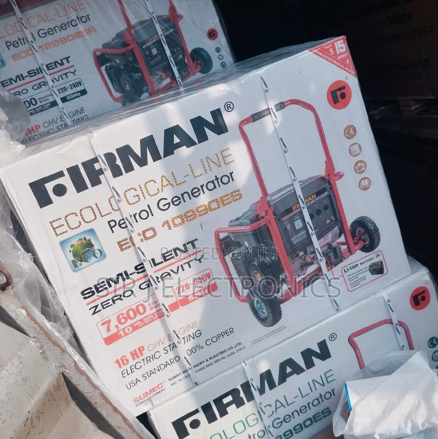Brand New 7.6kva Sumec Firman Petrol Generator 100% Copper