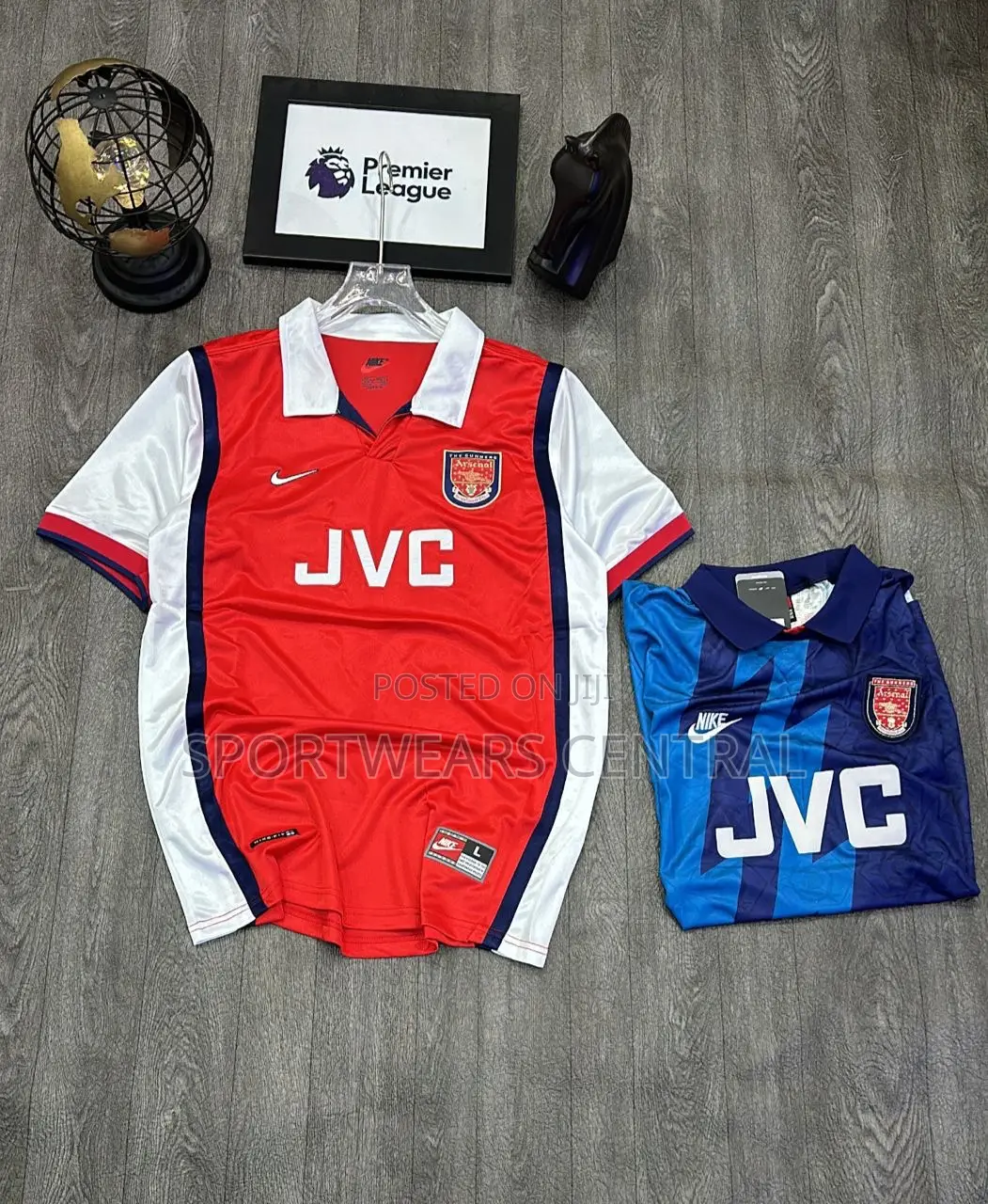 Gunners_arsenal 1995-1996 Home Away Shirt_jersey