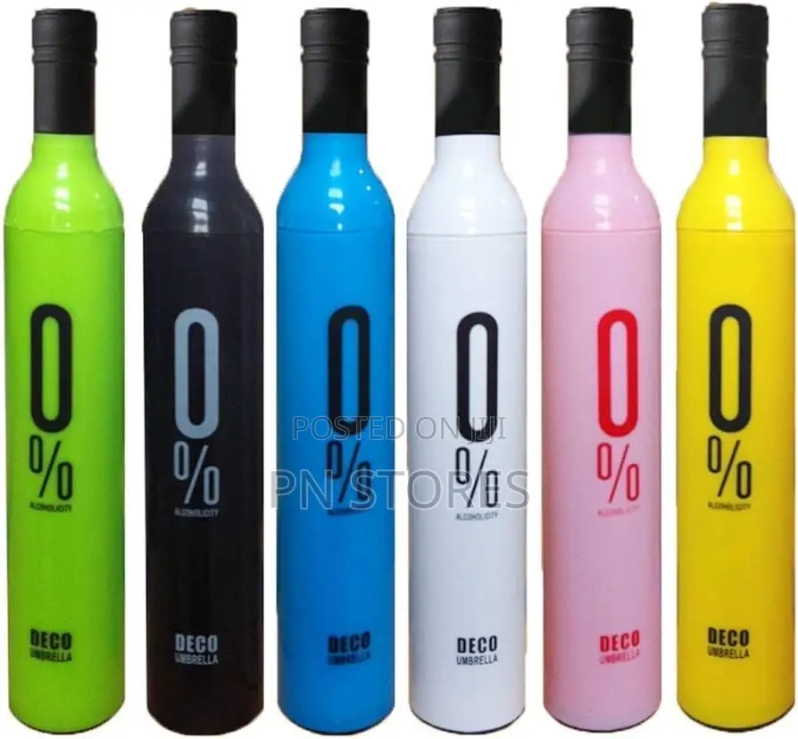 Wine Shaped Bottle Umbrella (Wholesales)
