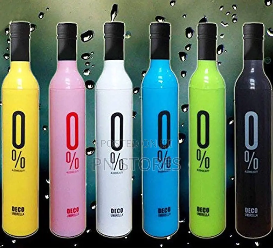 Wine Shaped Bottle Umbrella (Wholesales)