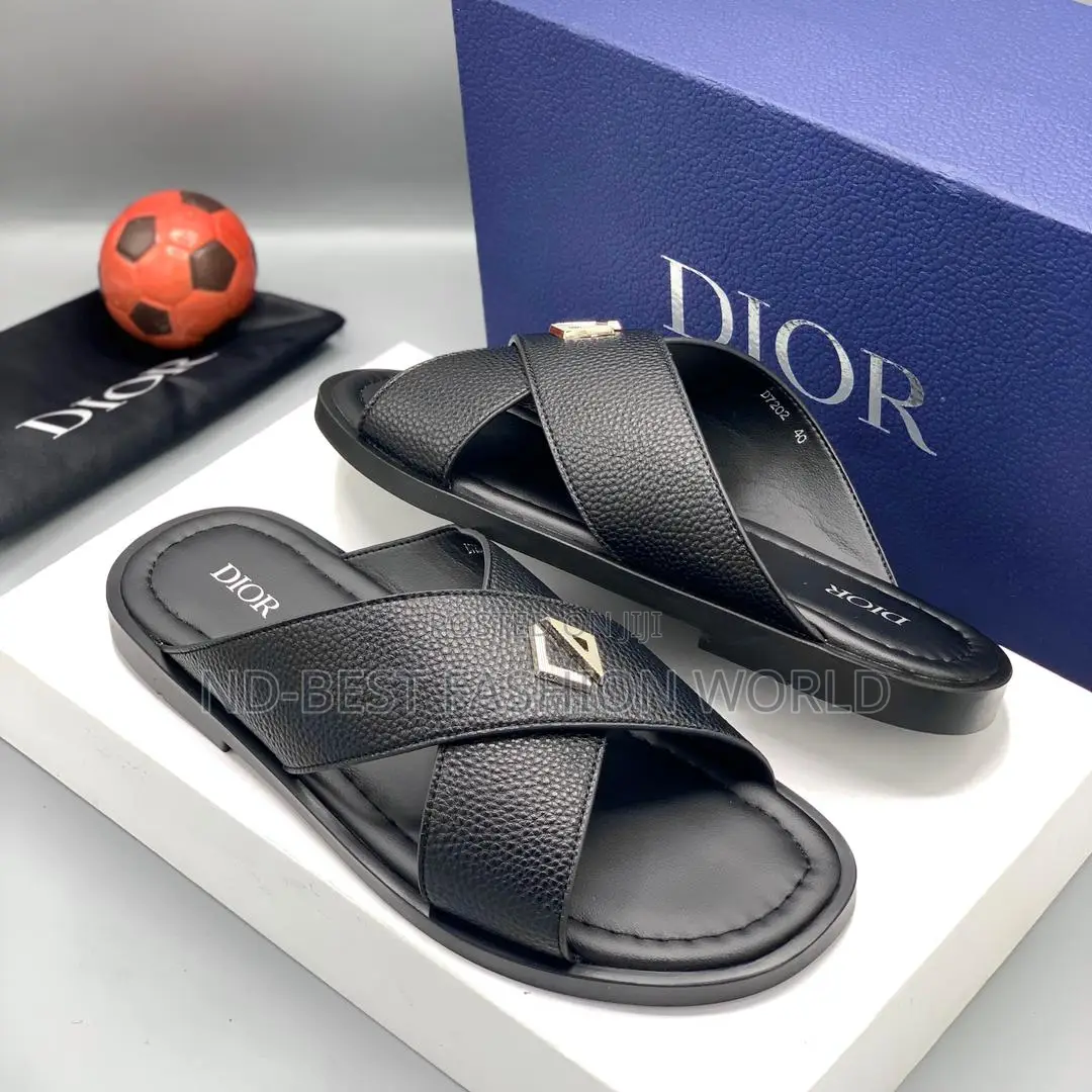 Pure Leather Slippers
