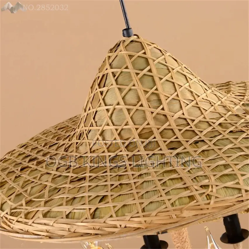Handmade Bamboo Chandelier Light