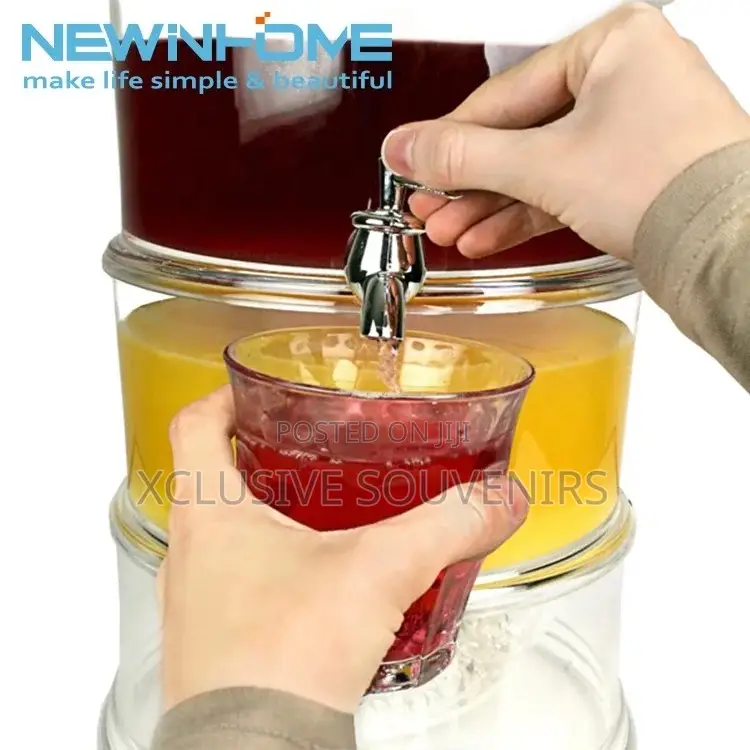 3 Layers Acrylic Juice/Beverage Dispenser (15liter)