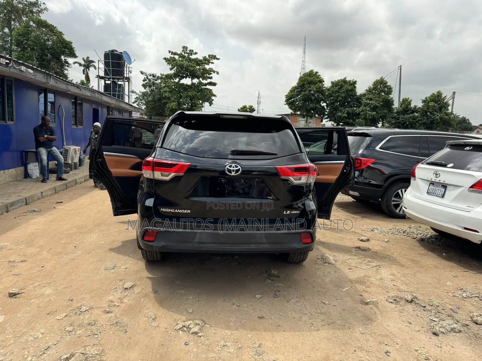 Toyota Highlander LE Plus 4dr SUV AWD (3.5L 6cyl 6A) 2015 Black