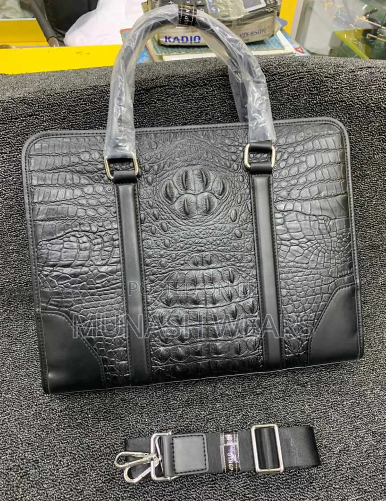 Italian Leather Laptop Bag
