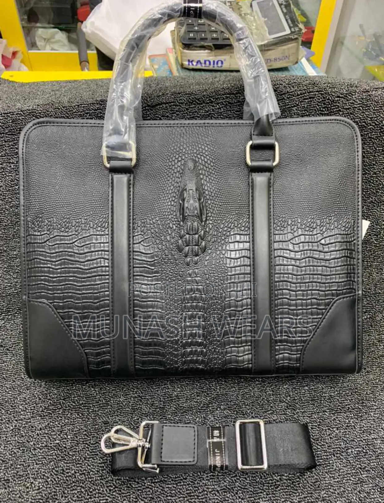 Italian Leather Laptop Bag