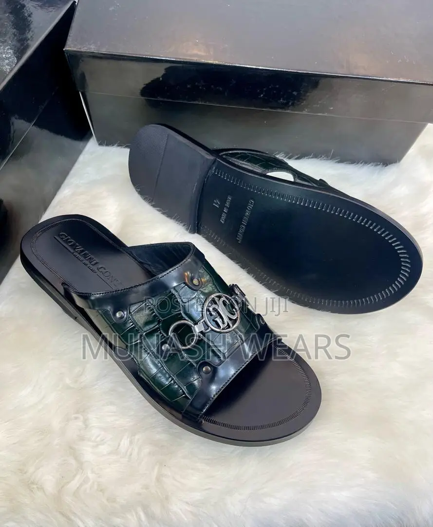 Original Italian Leather Slipers