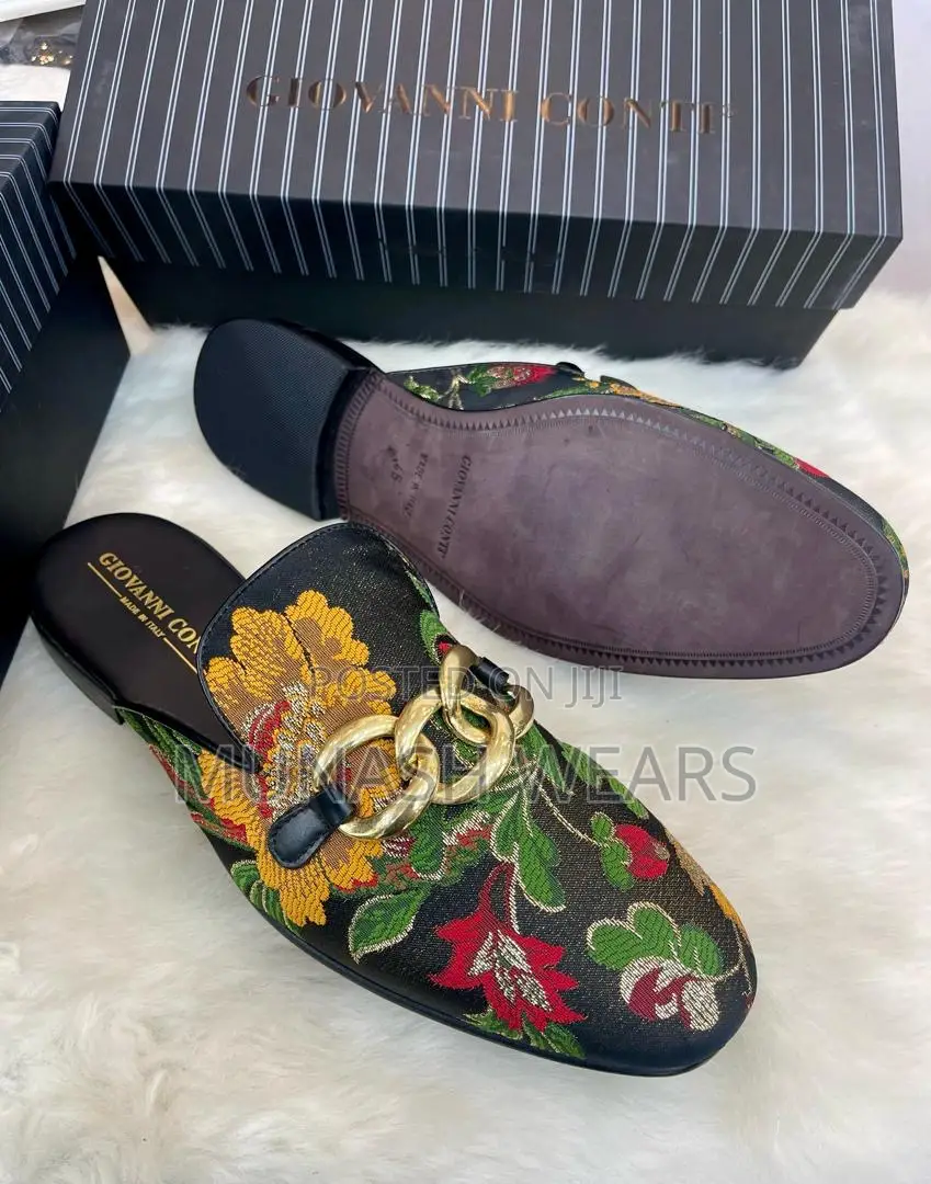 Original Italian Conti Leather Half Shoe