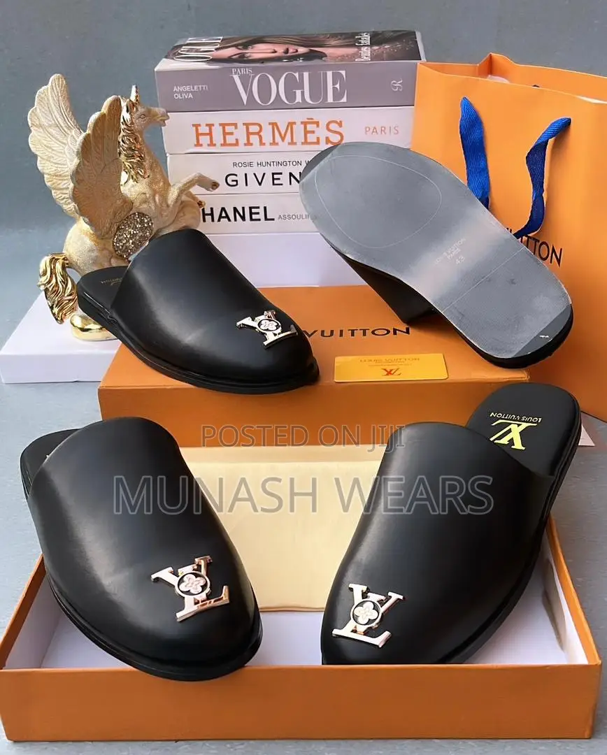 Louis Vuitton Leather Half Shoe
