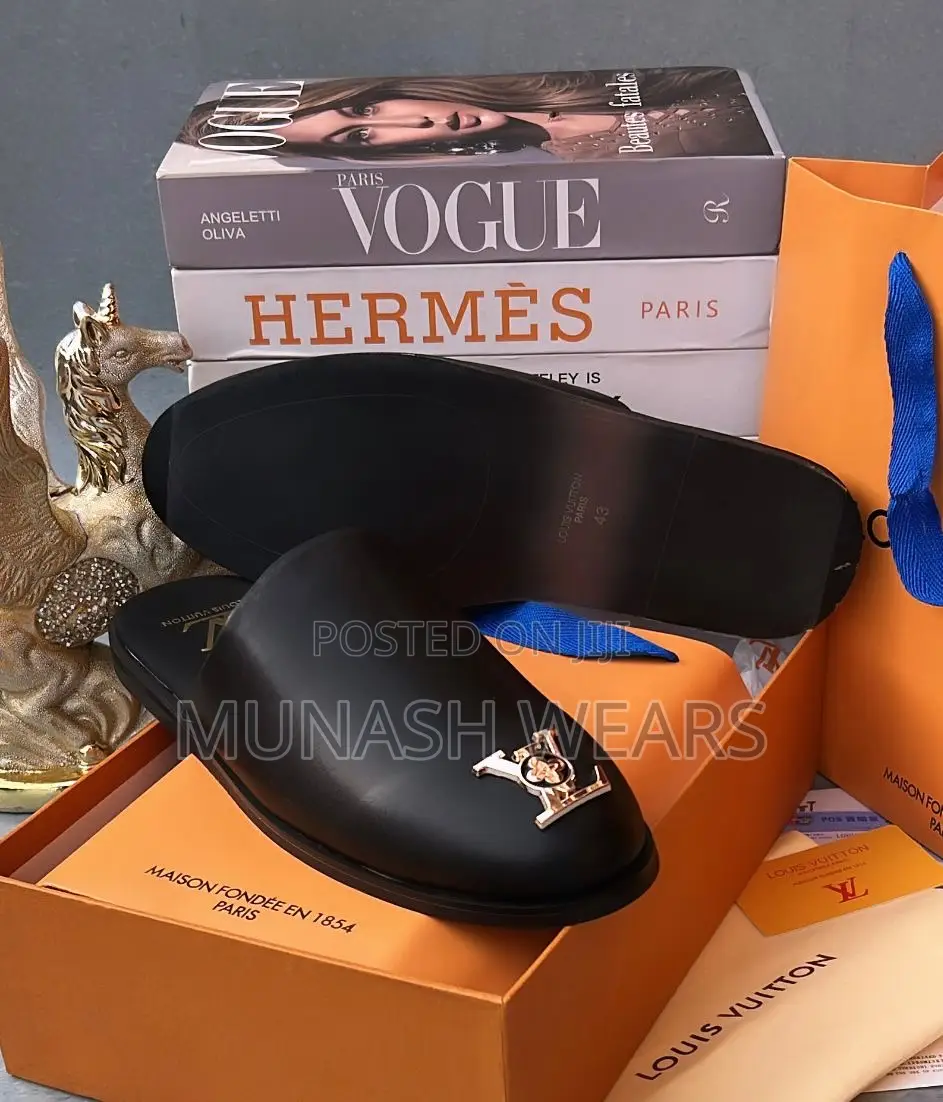 Louis Vuitton Leather Half Shoe