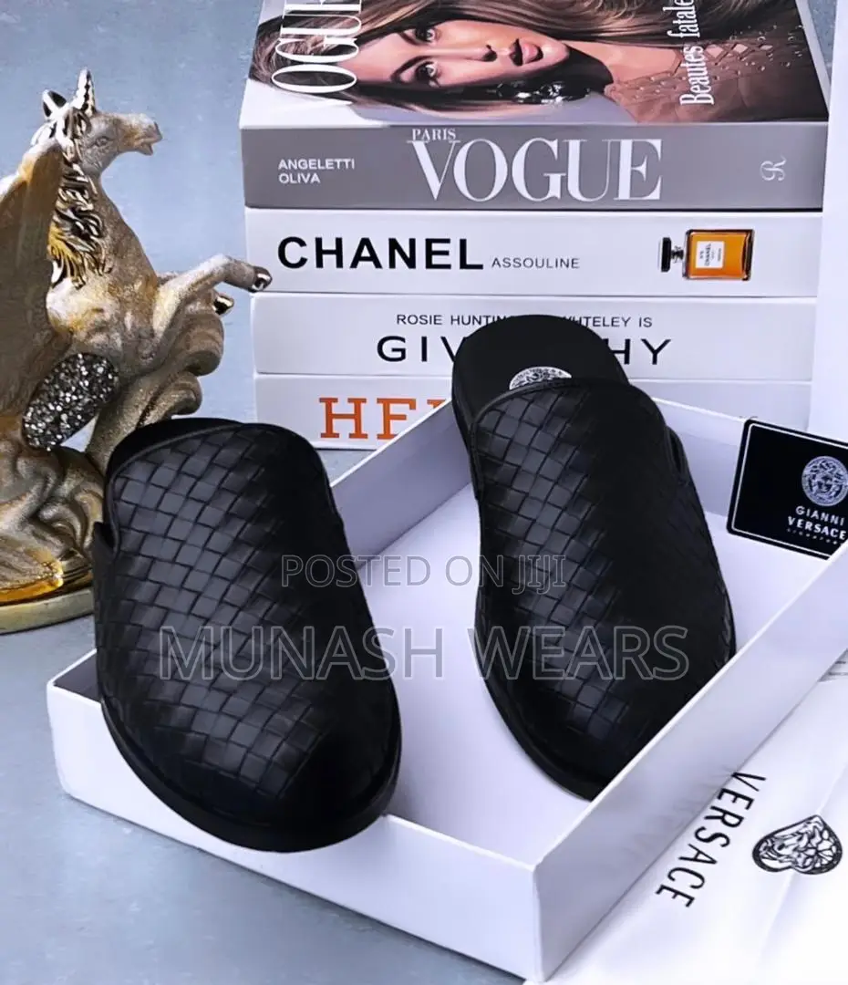 Versace Leather Half Shoe