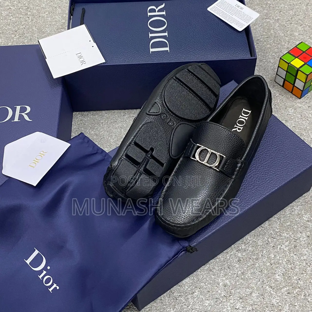 Italian Leather Dior Loafers
