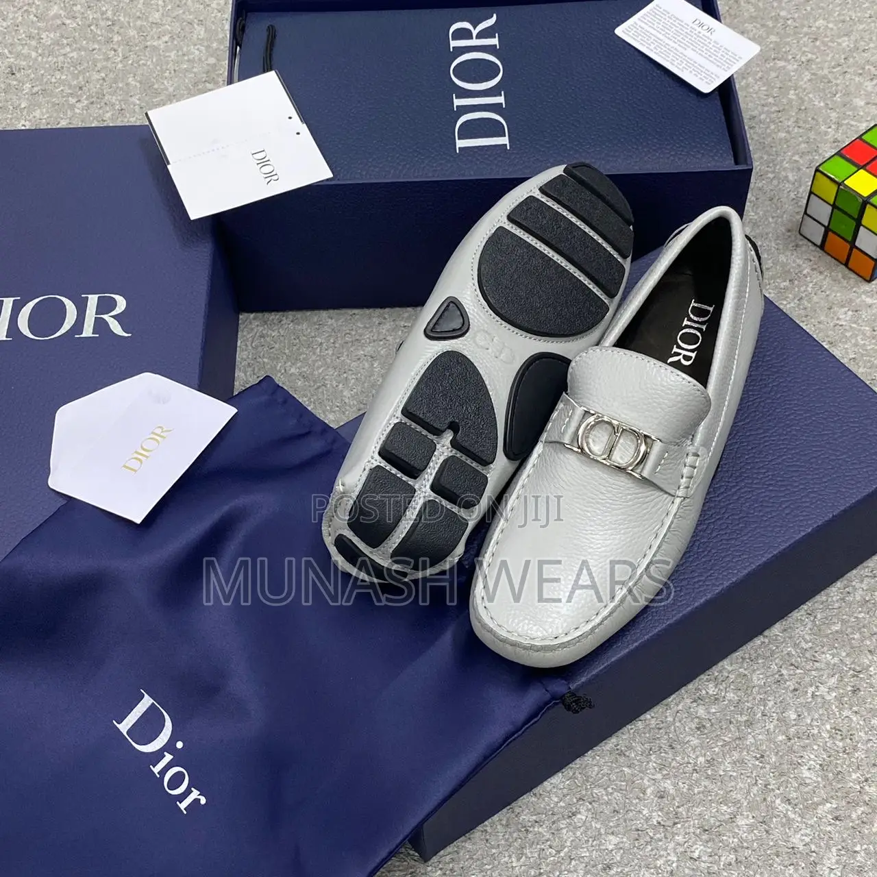 Italian Leather Dior Loafers