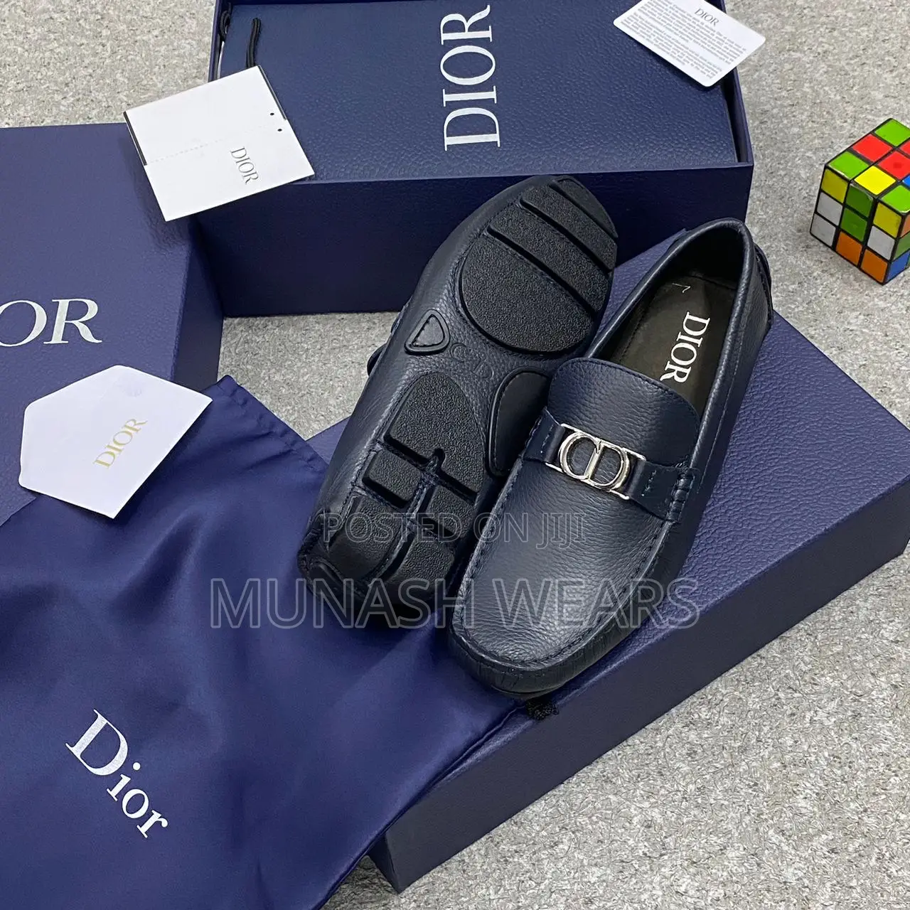 Italian Leather Dior Loafers