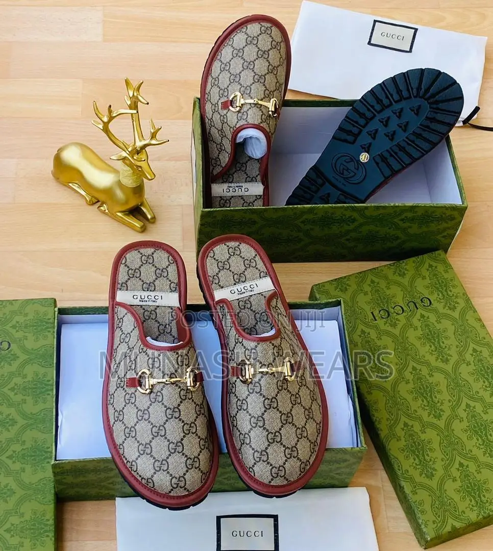 Gucci Leather Half Shoe