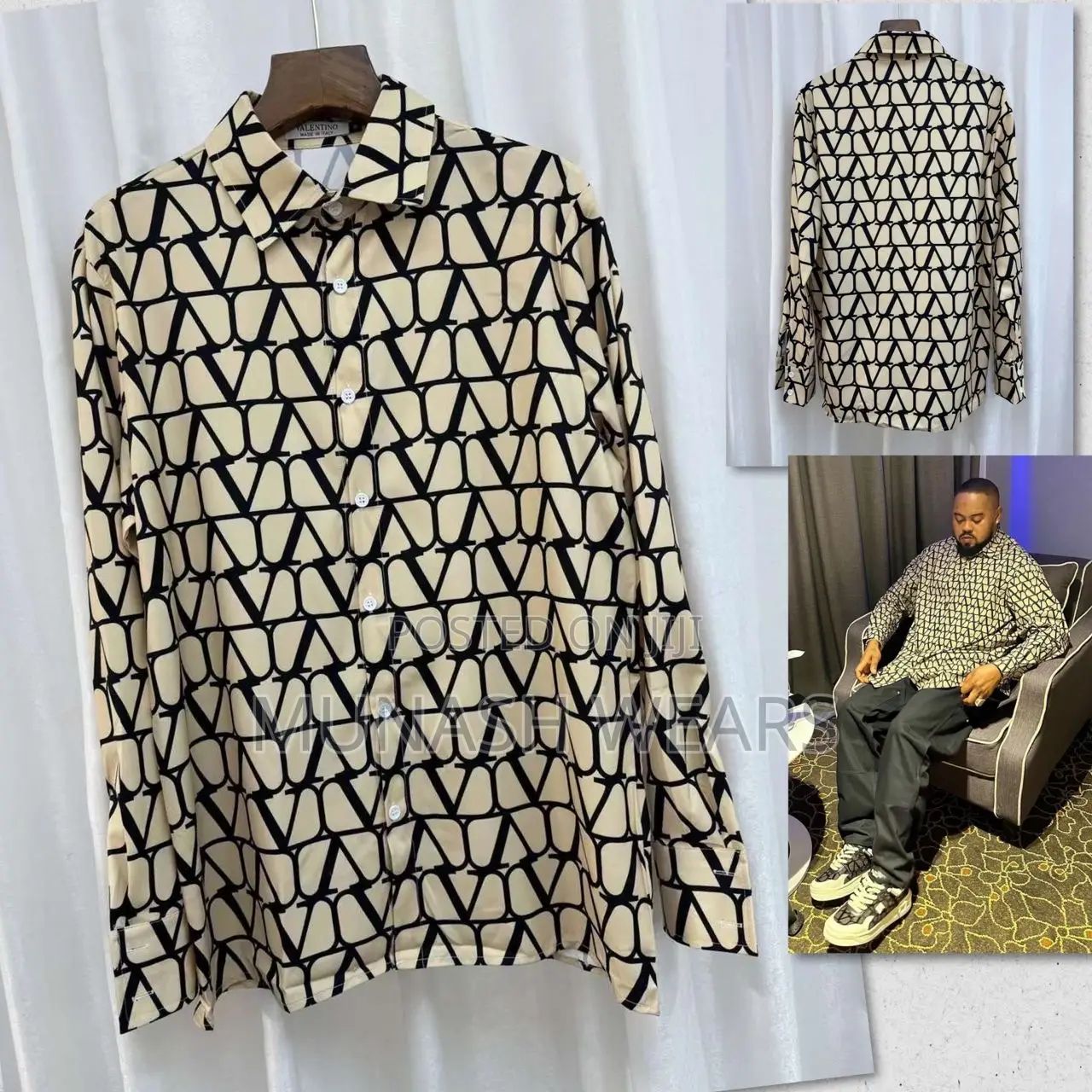 Luxury Italian Vintage Shirt