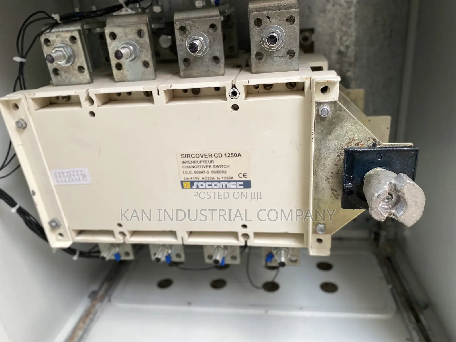 1250 Amps Socomec Change Over