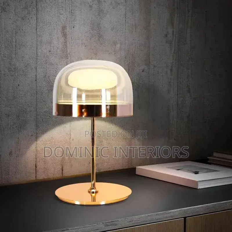 Glass Rose Gold Lights