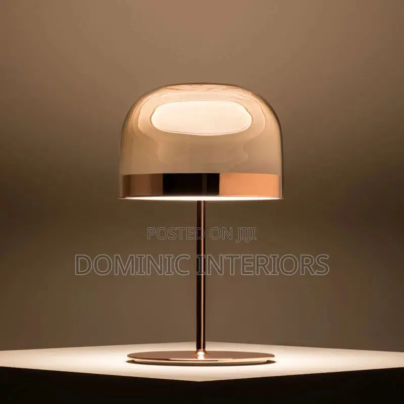 Glass Rose Gold Lights