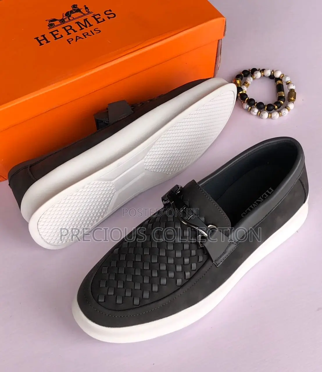 Men's Hermes Leather Shoes