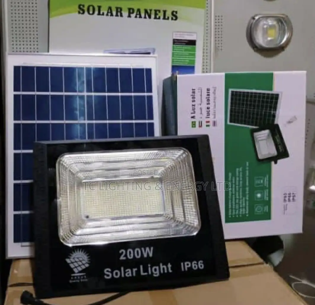 Great 200w Solar Flood Light