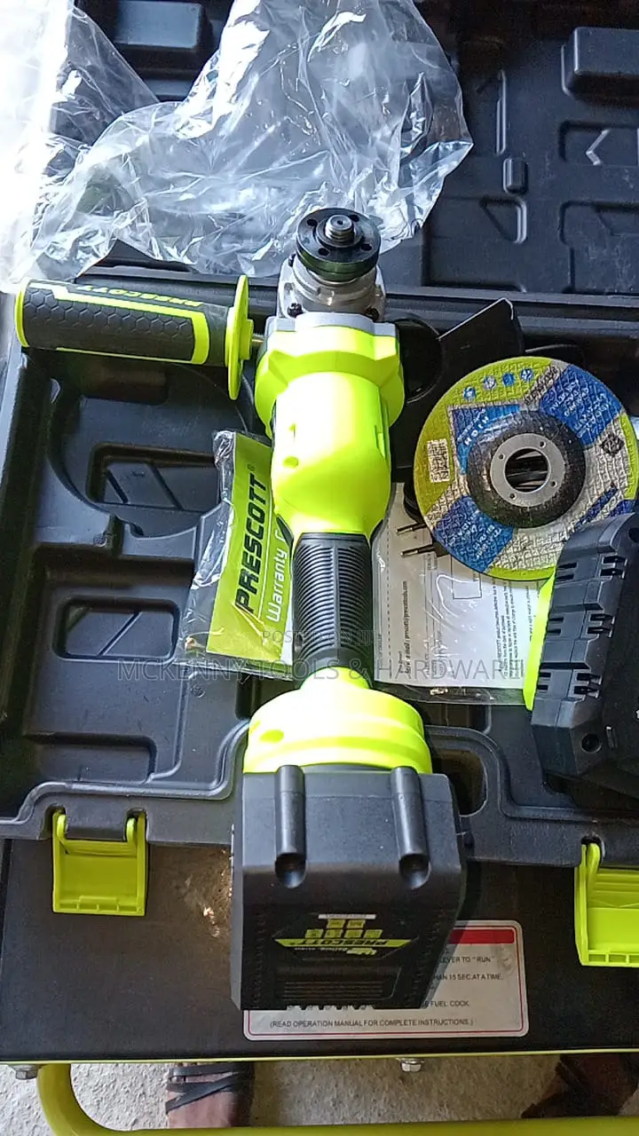 Prescott Cordless Grinder Machine X 1 Batteries