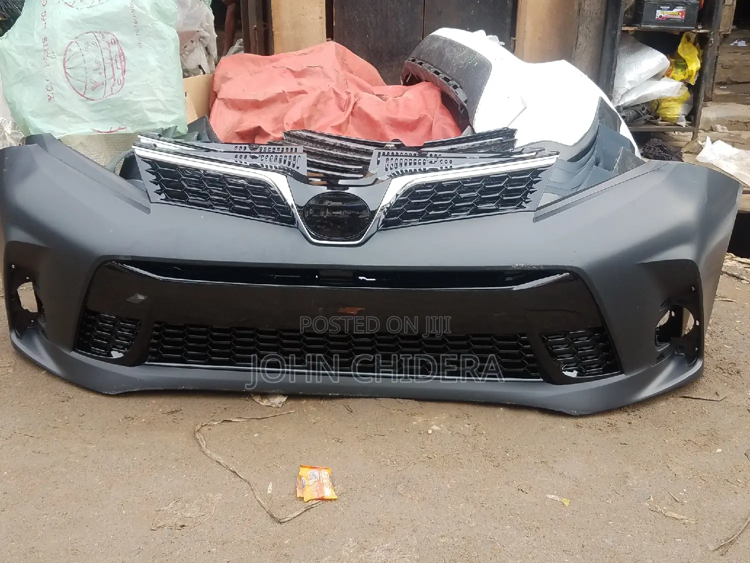 Complete Front Bumper for Toyota Sienna 2018