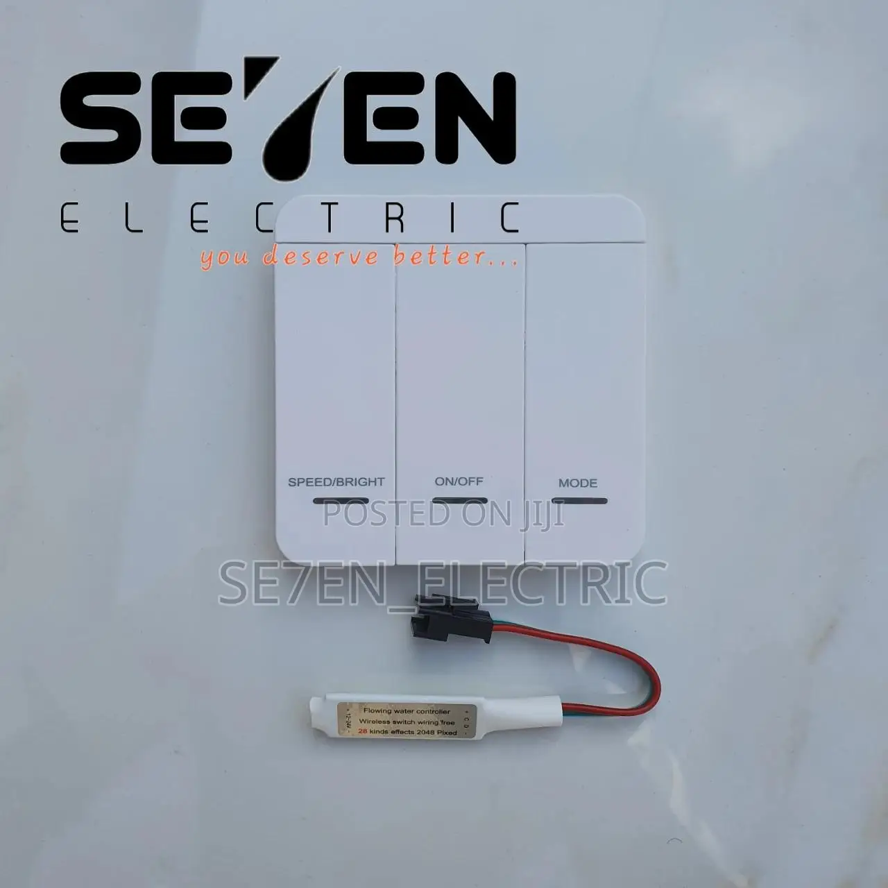 Flowing Tape Light Sensor Switch