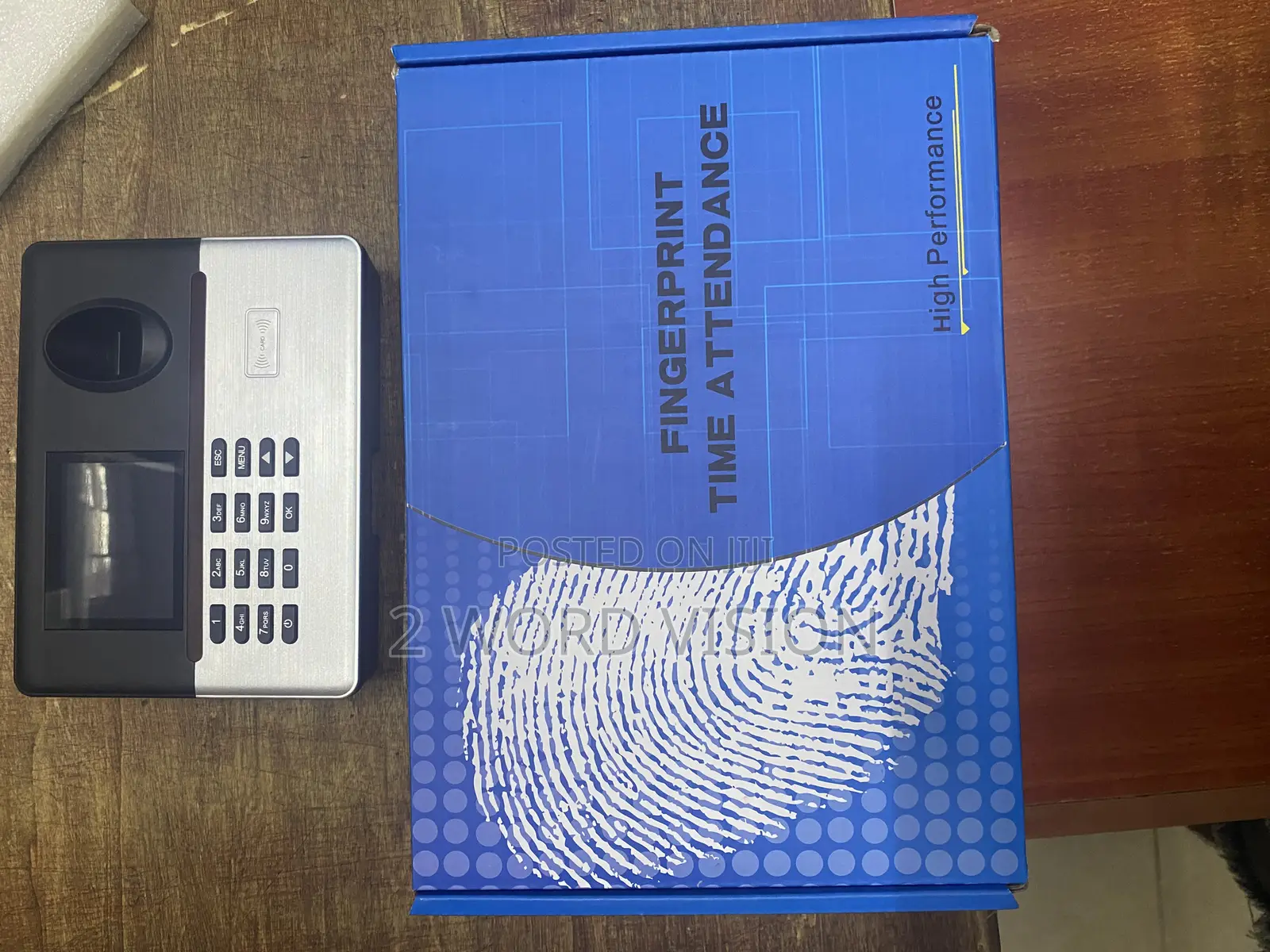 Biometrics Face Fingerprint Card Time and Attendance