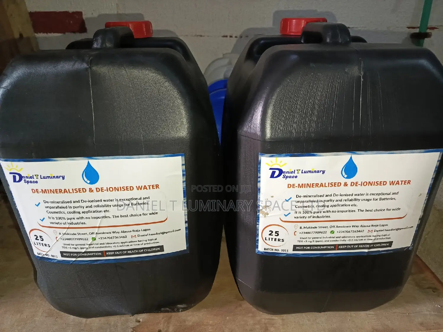 Best Quality Demineralized Water