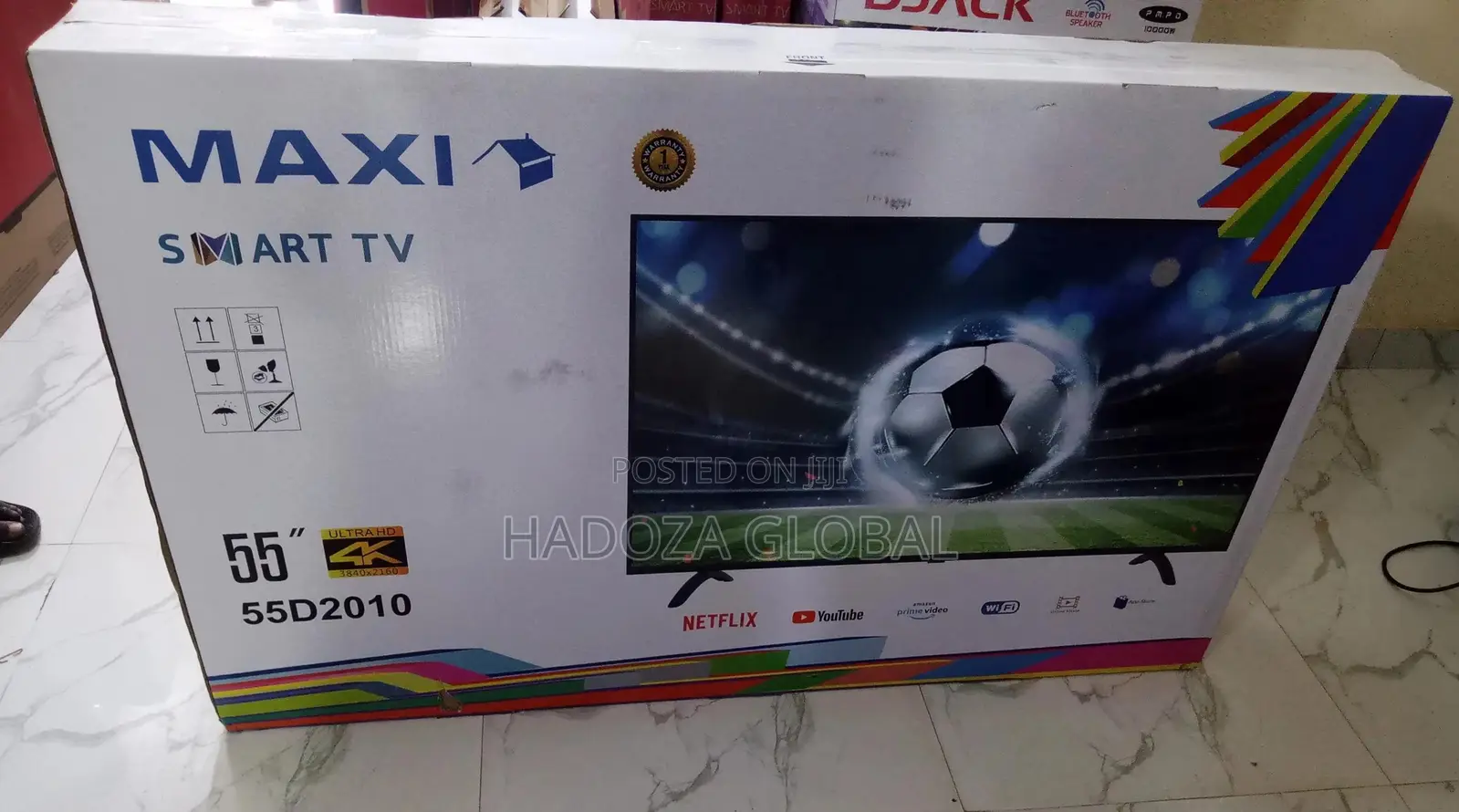 Maxi 55'' Uhd Smart Wireless LED TV