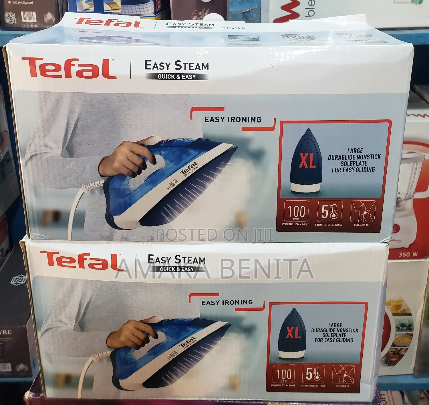 Tefal Easy Steam Iron 1200watts