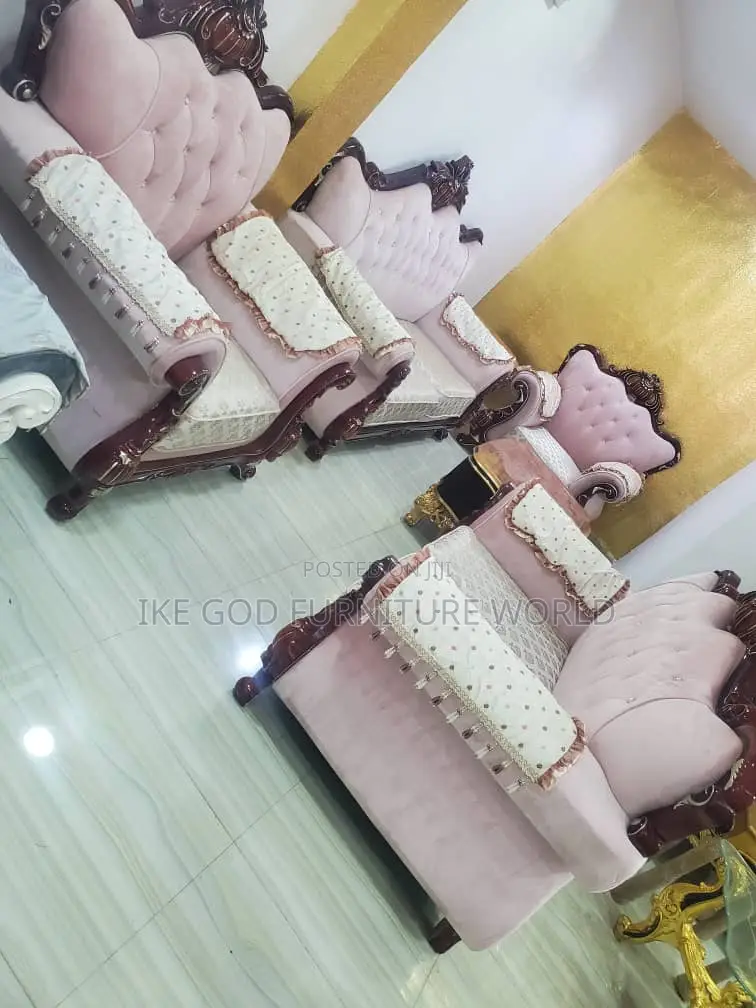 7seater Imported Turkish Royal Fabric Sofa Chair