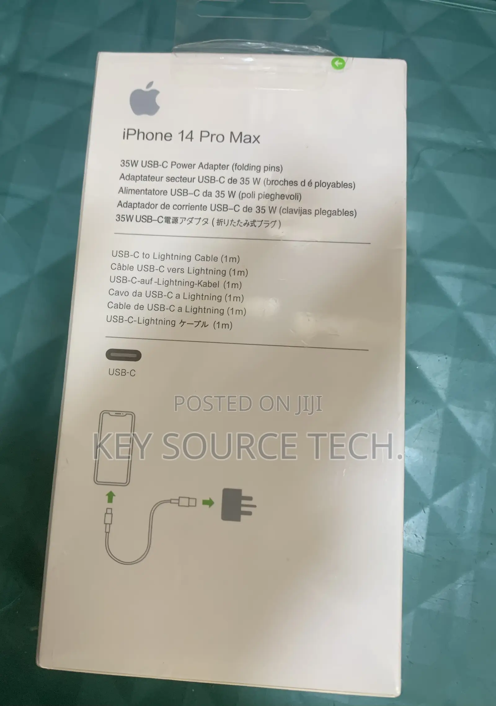 iPhone 11 12 13 14 And14 Pro Max Charger 35w Usb-C to iPhone