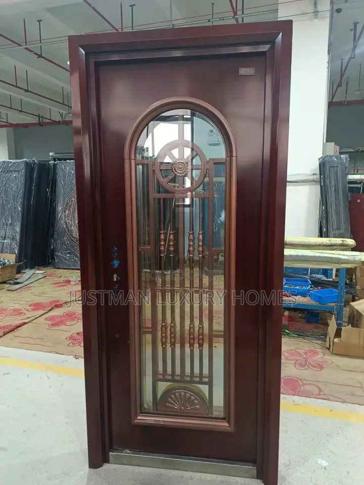 Armoured Glass Door in Door, High Quality Turkish Door