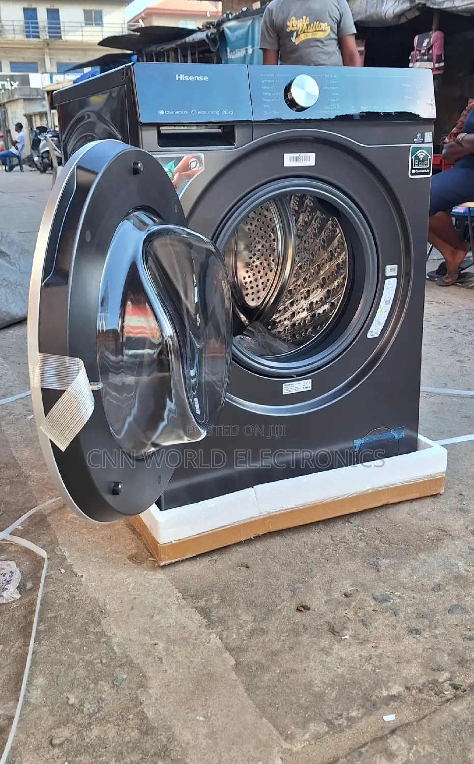 New Hisense Wash Dryer(12kg/8kg)Washing Machine Wd5s1245bs