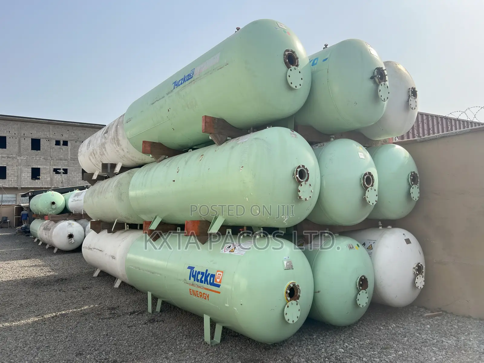 Gas Tank 2.5 Tons LPG Cooking Gas Tank