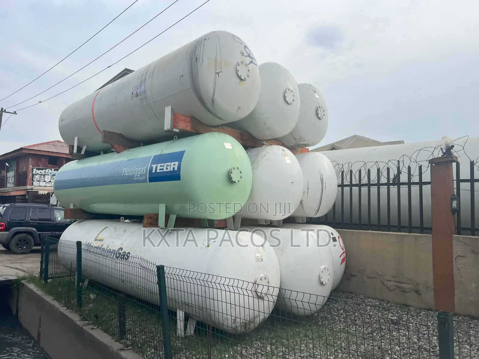 Gas Tank 3.5 Tons LPG Cooking Gas Tank
