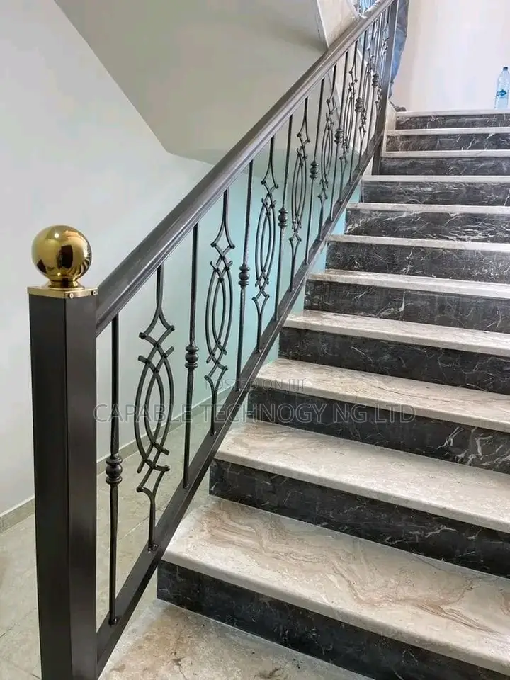 Standard Wrought Iron Staircase Handrail