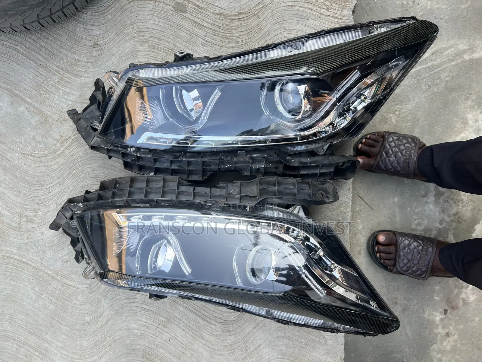 Head Light Fancy 2008-2010 Honda Accord