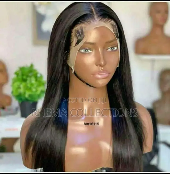 20 Inches T-Frontal Hair Wig Natural Colour 90%